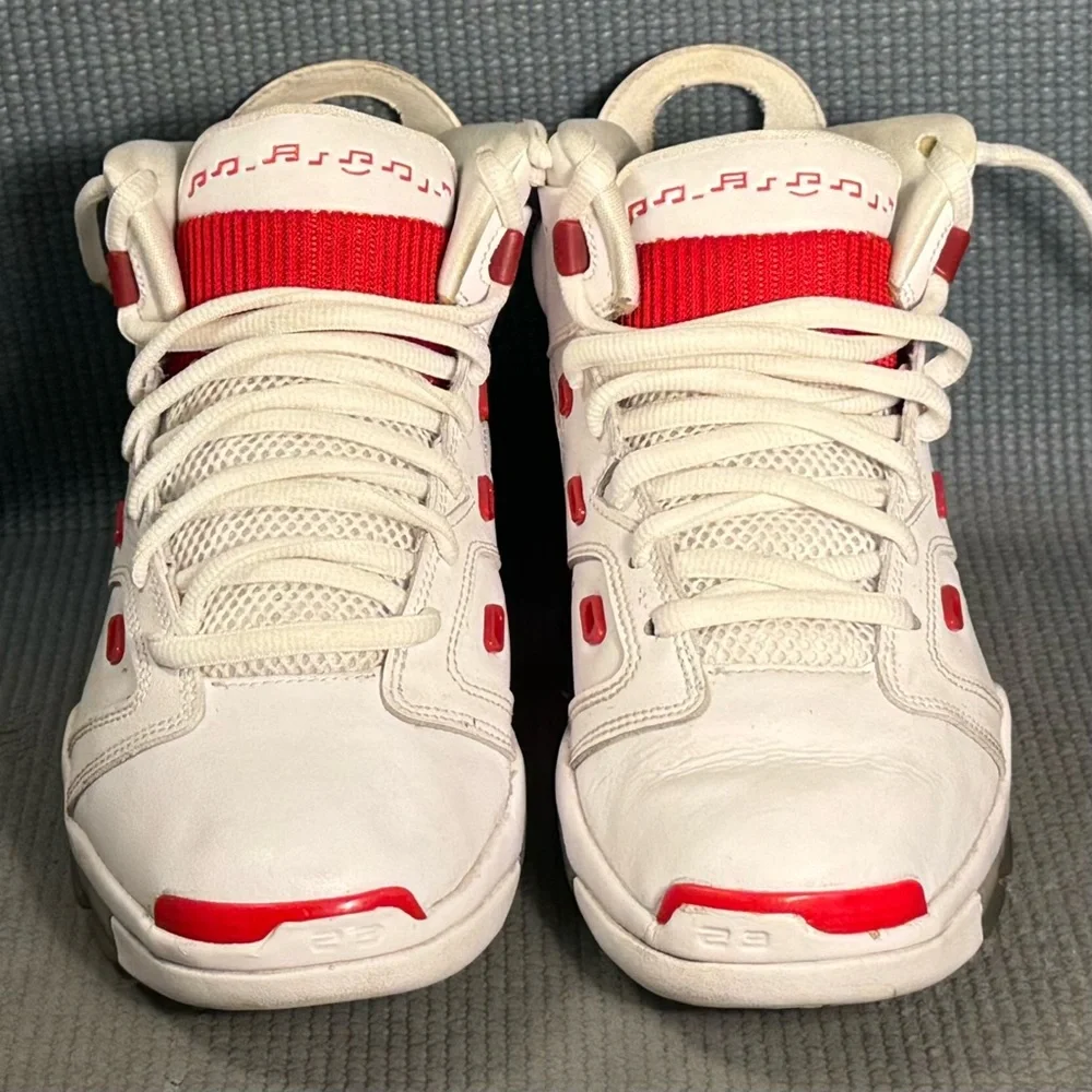 Nike Air Jordan 6-17-23 Basketball Shoes‎ White Red DM1159-106 Size 7Y